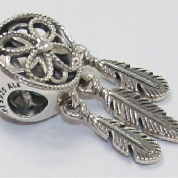 Pandora Silver Dreamcatcher Charm - Picture 5 of 5